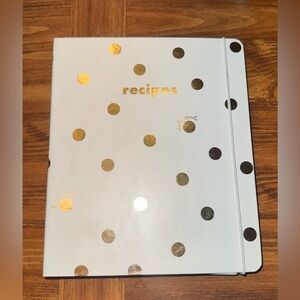 Kate Spade Recipe Book